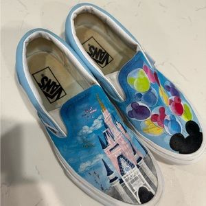 disney hand painted vans